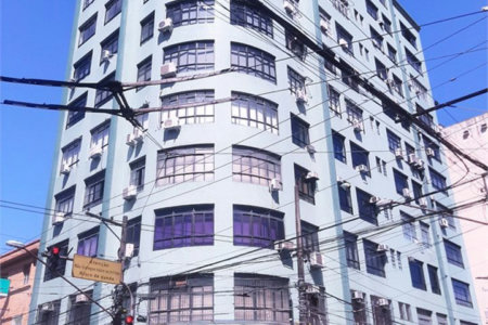 Sala, 80 m² - venda por R$ 300.000,00 ou aluguel por R$ 2.300,00/mês - Centro - Santos/SP