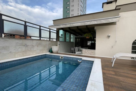 Cobertura à venda, 348 m² por R$ 3.900.000,00 - Aparecida - Santos/SP