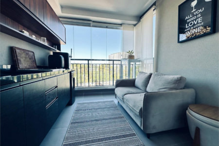 Apartamento à venda com 2 quartos, sendo 1 suíte, em Santo Amaro, São Paulo, SP