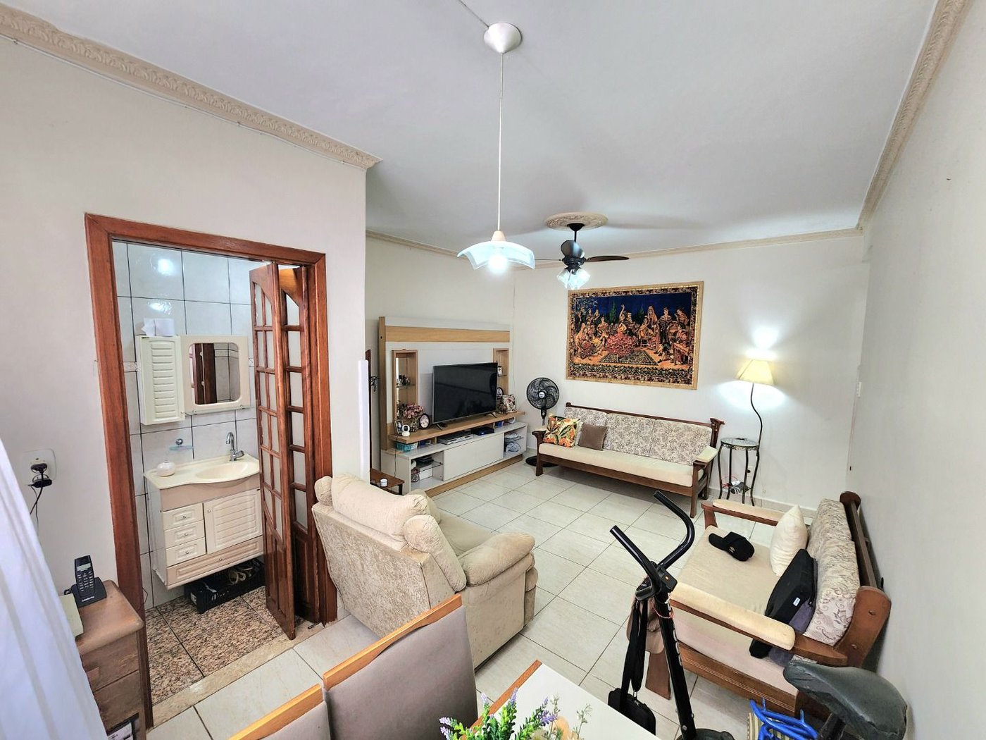 Apartamento próximo da praia com 2 dormitórios à venda, 85 m² por R$ 449.000 - Gonzaga - Santos/SP