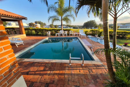 Chácara com 3 dormitórios à venda, 1200 m² por R$ 870.000,00 - Condomínio Ninho Verde II - Pardinho/SP