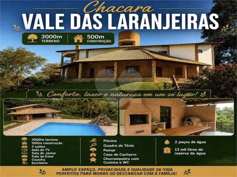 Casa à venda ou para alugar com 4 suítes no condomínio Residencial Vale das Laranjeiras, Indaiatuba - SP