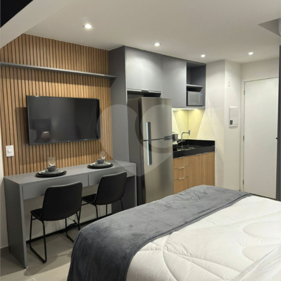 Apartamento à venda ou para alugar com 1 quarto em Cerqueira César, São Paulo, SP