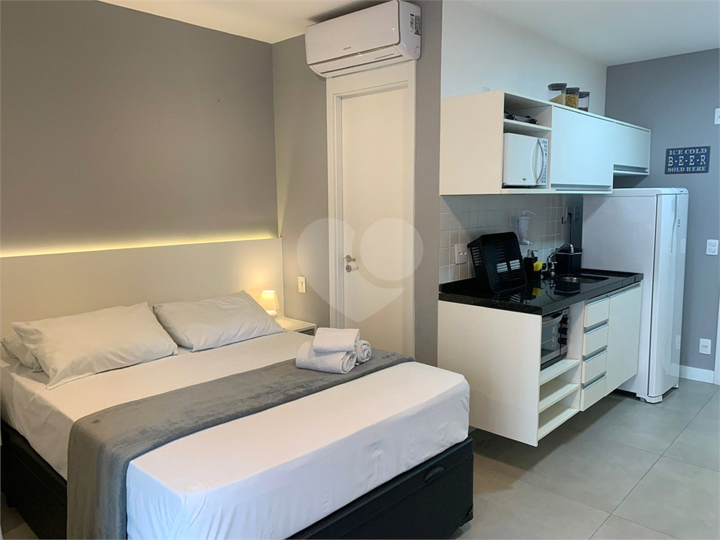 Apartamento à venda com 1 quarto em Republica, São Paulo, SP