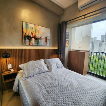 Studio Design no Kronos Vila Madalena – Rentabilidade e Localização Premium!