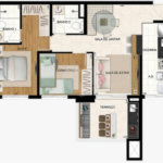 Apartamento à venda com 2 quartos, sendo 1 suíte, em Jardim Flor da Montanha, Guarulhos, SP