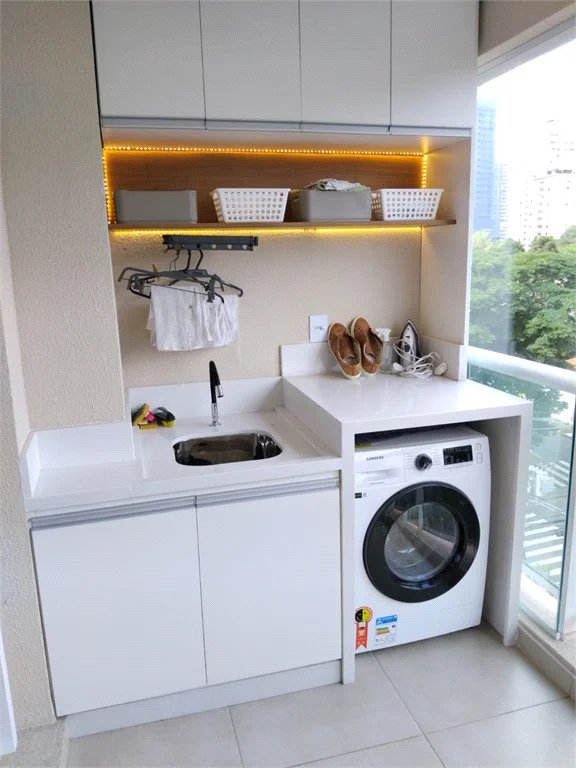 Apartamento à venda com 1 quarto em Brooklin Paulista, São Paulo, SP