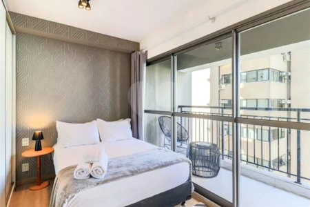 Apartamento à venda com 1 suíte em Indianópolis, São Paulo, SP