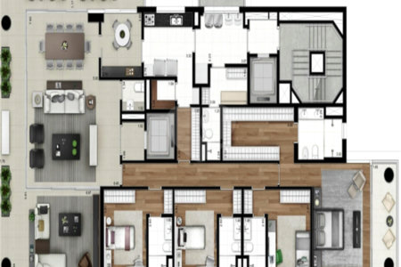 Apartamento à venda com 4 suítes em Vila Mariana, São Paulo, SP