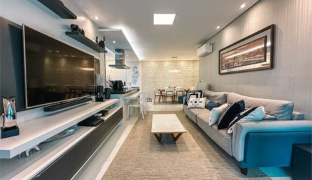 Apartamento à venda com 3 quartos, sendo 2 suítes,  em Riviera de São Lourenço, Bertioga, SP