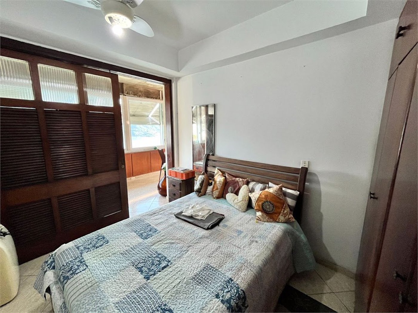 apartamento pé na areia com vista total para o mar em são vicente