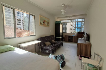 Studio à venda, 39 m² por R$ 335.000,00 - José Menino - Santos/SP
