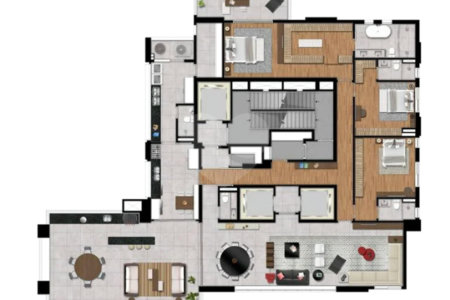 Apartamento à venda com 4 suítes em Vila Gomes Cardim, São Paulo, SP