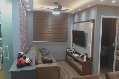 Apartamento à venda, 46 m² por R$ 300.000,00 - Castelo - Santos/SP