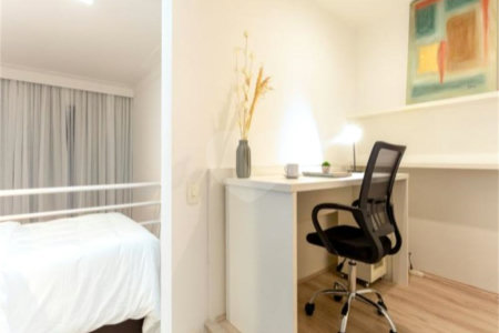Apartamento para alugar com 1 suíte em Pinheiros, São Paulo, SP