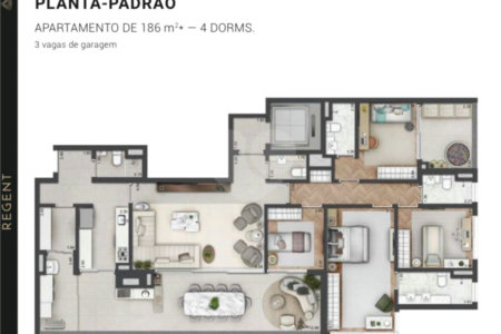 Apartamento à venda com 3 suítes,  em Jardim Fonte do Morumbi, São Paulo, SP