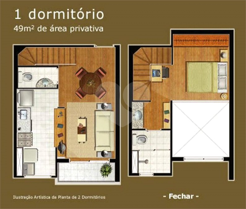 Apartamento à venda com 1 suíte em Perdizes, São Paulo, SP