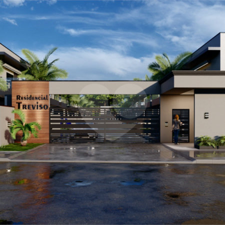 Casa à venda com 3 quartos, sendo 1 suíte,  no condomínio Residencial Treviso, Atibaia - SP