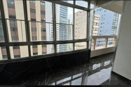 Apartamento para alugar, 110 m² por R$ 5.000,02 - Boqueirão - Santos/SP
