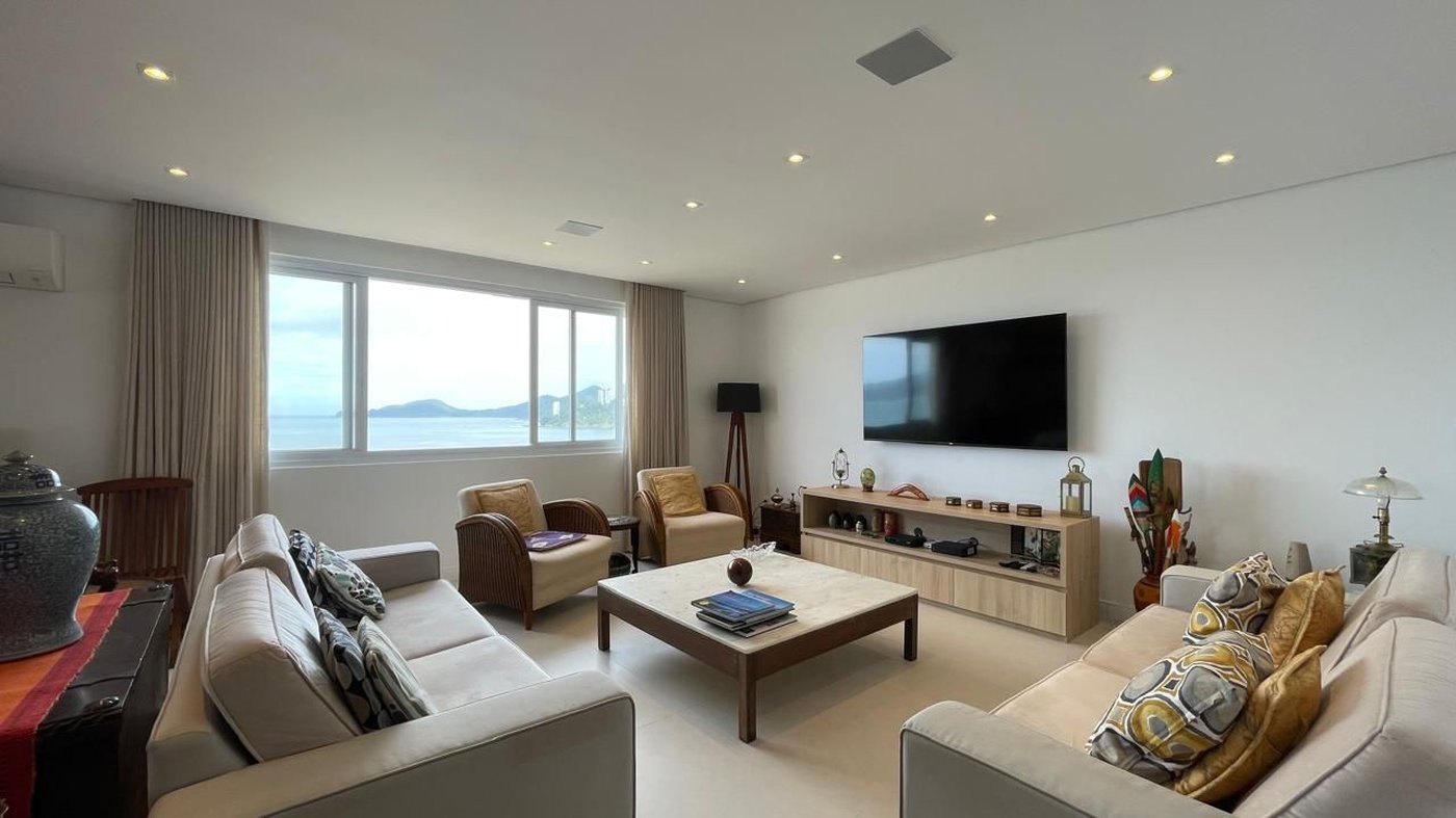 Apartamento com 3 dormitórios à venda, 180 m² por R$ 3.000.000,00 - José Menino - Santos/SP