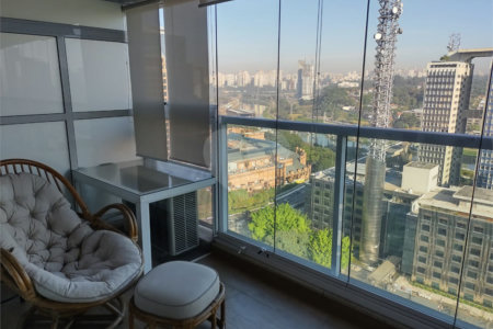 Apartamento à venda com 1 quarto em Brooklin, São Paulo, SP