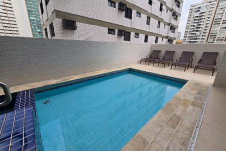 Apartamento com 1 dormitório, 45 m² - venda por R$ 670.000,00 ou aluguel por R$ 5.000,00/mês - Boqueirão - Santos/SP