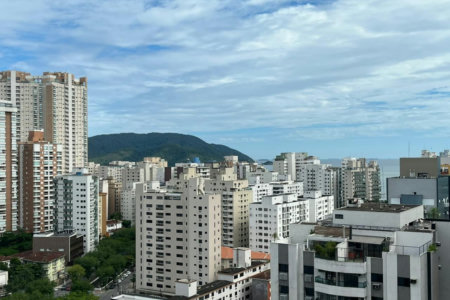 Apartamento com 3 dormitórios à venda, 124 m² por R$ 2.200.000,00 - Boqueirão - Santos/SP
