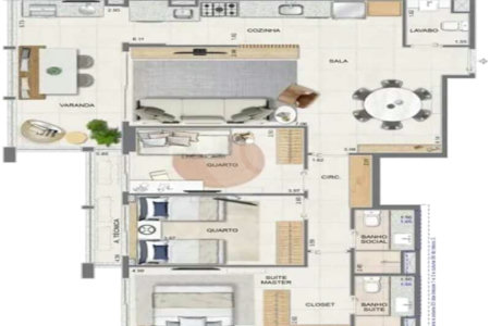 Apartamento à venda com 3 quartos, sendo 1 suíte, em Tijuca, Rio de Janeiro, RJ