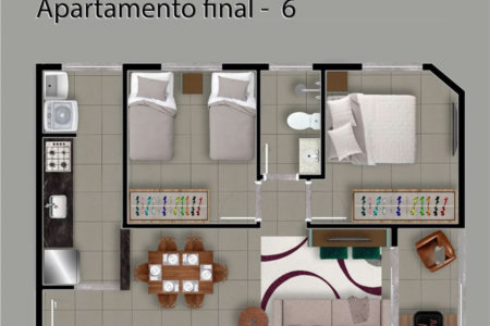 Apartamento Residencial à venda, Jardim Independência, São Vicente - AP1794.