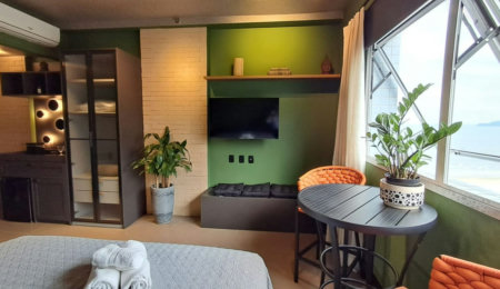 Apartamento com 1 dormitório, 31 m² - venda por R$ 639.000,00 ou aluguel por R$ 7.334,00/mês - Gonzaga - Santos/SP