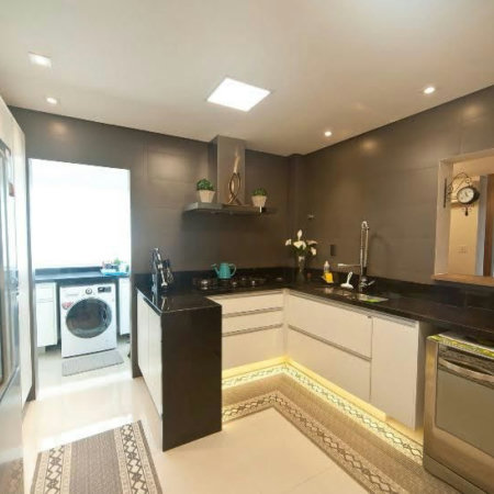 Apartamento com 2 dormitórios à venda, 96 m² por R$ 630.000,00 - Aparecida - Santos/SP