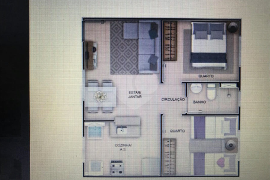 Apartamento à venda com 2 quartos em Água Chata, Guarulhos, SP