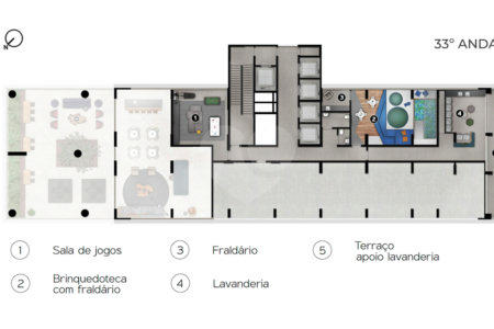 Studio à venda com 1 quarto em Vila São Francisco (zona Sul), São Paulo, SP