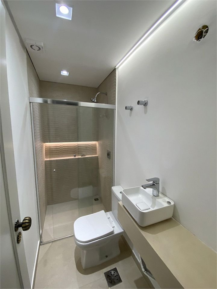 Apartamento Residencial para locação, Boqueirão, Santos - AP0808.