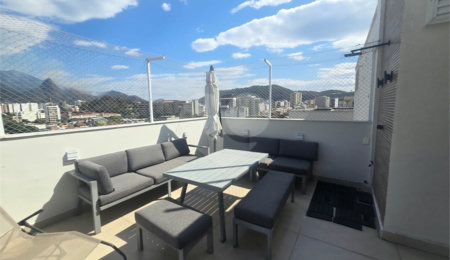 Cobertura à venda com 3 quartos, sendo 2 suítes,  em Vila Isabel, Rio de Janeiro, RJ