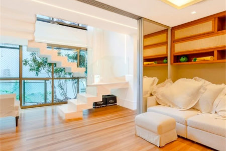 Duplex à venda com 3 quartos, sendo 2 suítes, em Jardim Botânico, Rio de Janeiro, RJ