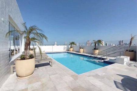 Apartamento Residencial à venda, Boqueirão, Santos - AP1406.