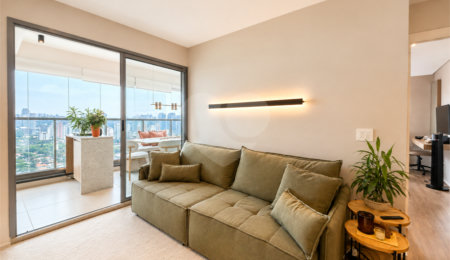 Apartamento à venda com 1 suíte em Santo Amaro, São Paulo, SP