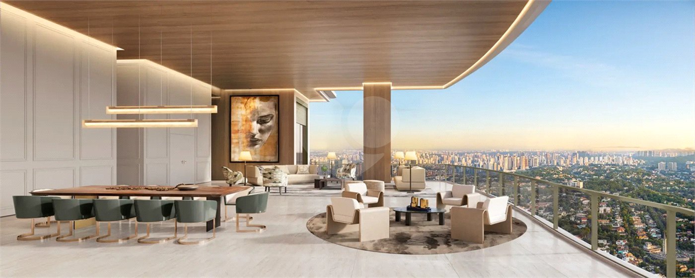 Apartamento à venda com 4 suítes em Jardim Guedala, São Paulo, SP