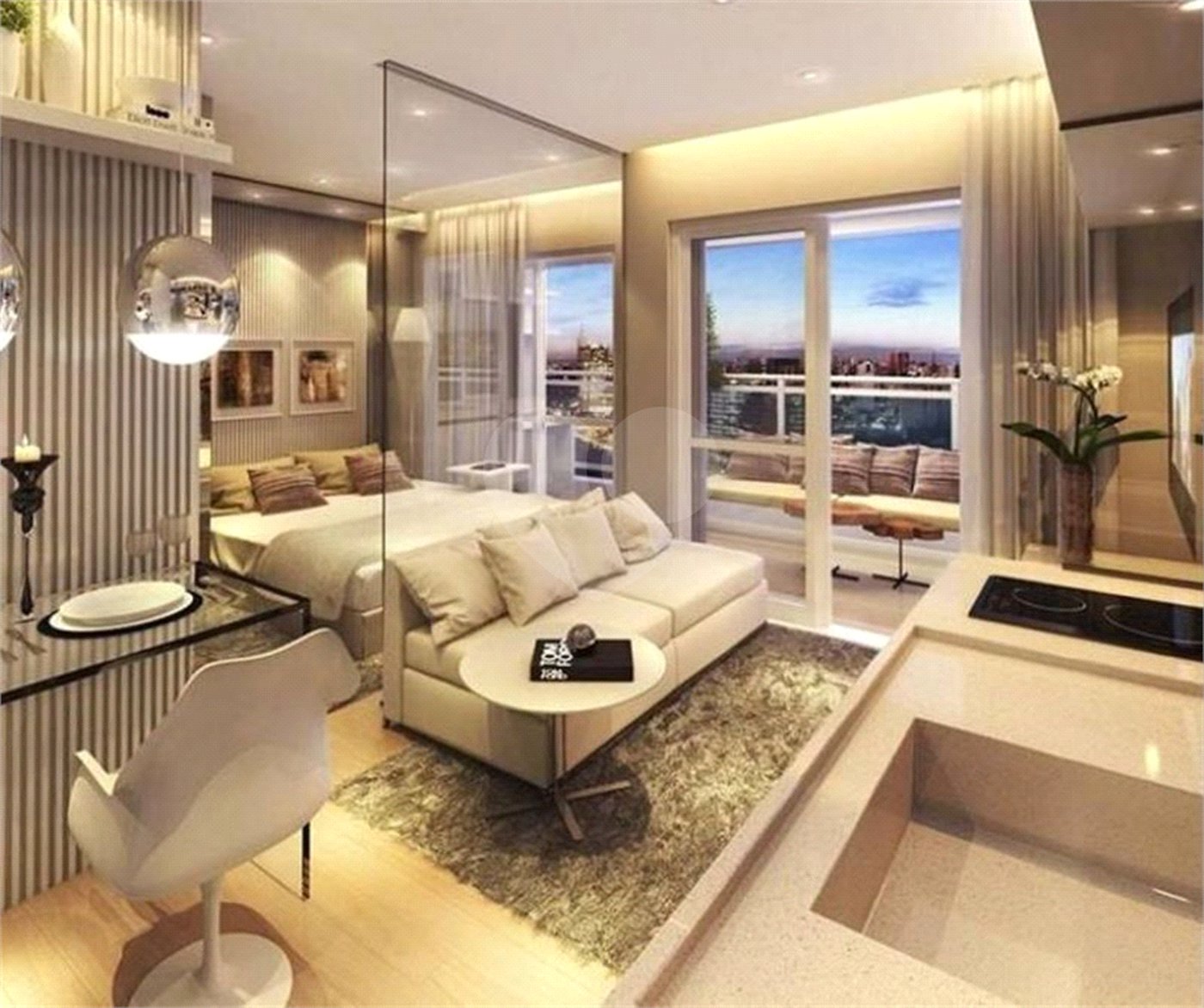 Apartamento à venda com 1 suíte em Barra Funda, São Paulo, SP