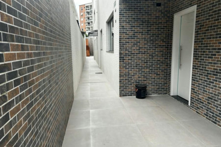 Casa com 3 dormitórios à venda, 100 m² por R$ 1.380.000,00 - Aparecida - Santos/SP