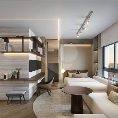 Studio à venda com 1 quarto em Perdizes, São Paulo, SP