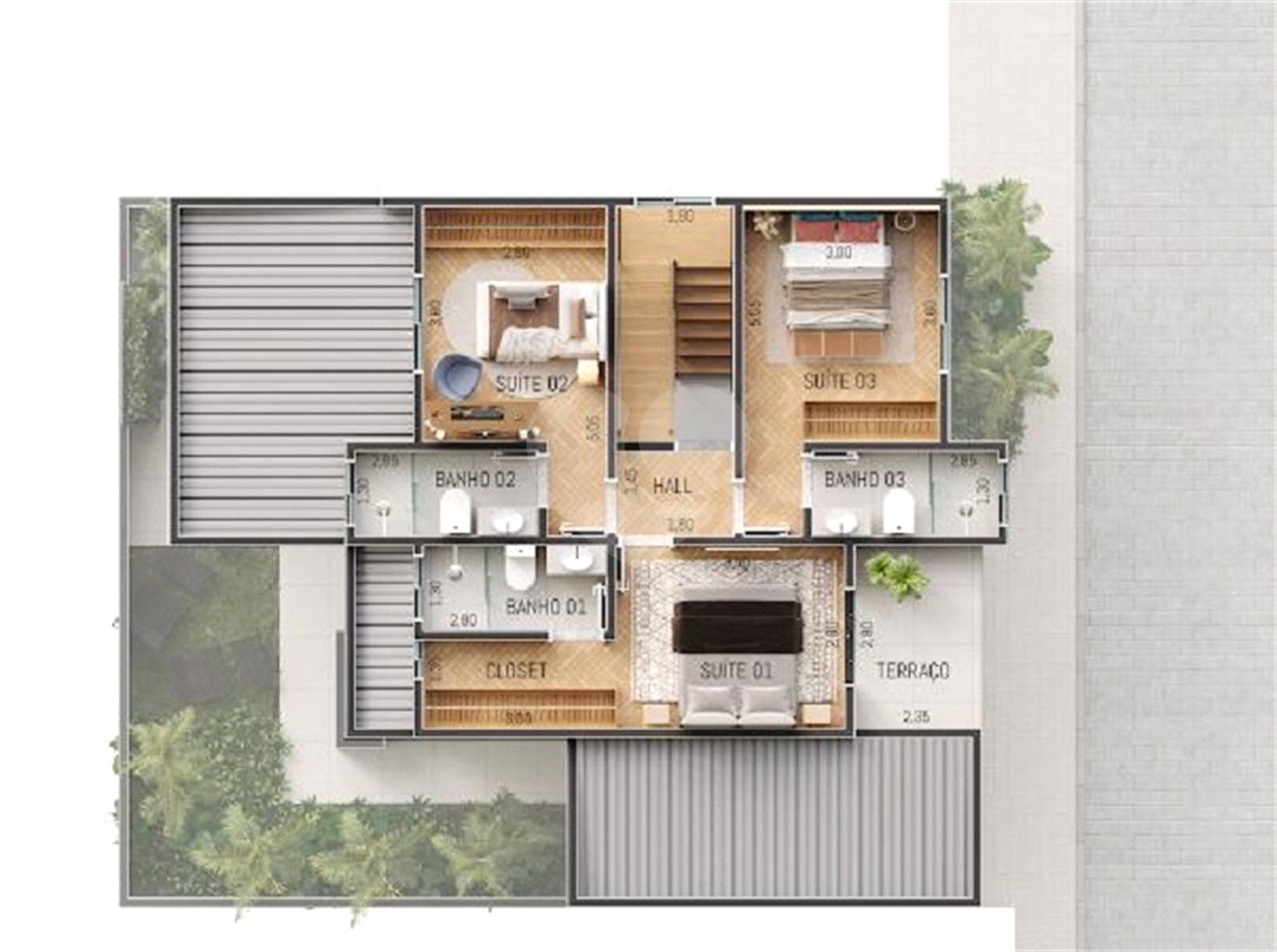 Casa à venda com 3 suítes no condomínio Residencial Celina, Atibaia - SP