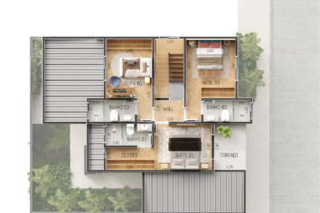 Casa à venda com 3 suítes no condomínio Residencial Celina, Atibaia - SP