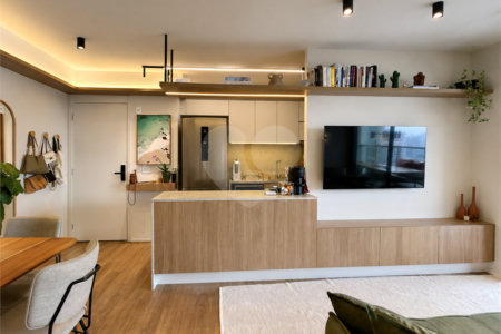 Apartamento à venda com 1 suíte em Santo Amaro, São Paulo, SP
