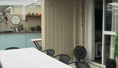Apartamento Garden com 2 dormitórios à venda, 104 m² por R$ 1.050.000,00 - Gonzaga - Santos/SP