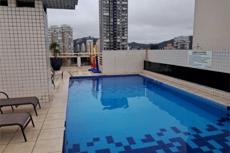Apartamento Residencial à venda, Gonzaga, Santos - AP0761.