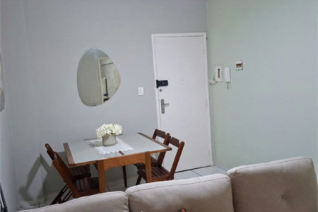 Apartamento Residencial para locação, Aparecida, Santos