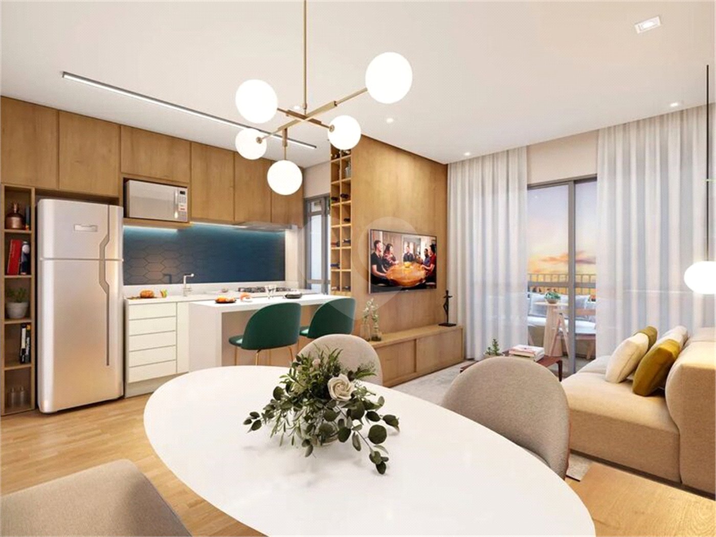 Apartamento à venda ou para alugar com 1 suíte em Vila Andrade, São Paulo, SP