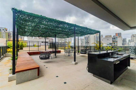 Apartamento para alugar com 1 quarto em Santo Amaro, São Paulo, SP